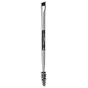 Aesthetica Pro Series Double Ended Eyebrow Brush & Spoolie - Angled Brow Brush for Precision Application & Blending of Eye Brow Powders, Waxes & Gels