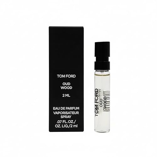 Tom Ford 1 Oud Wood Eau De Parfum EDP Spray Sample Vials .06oz/ 2ml each