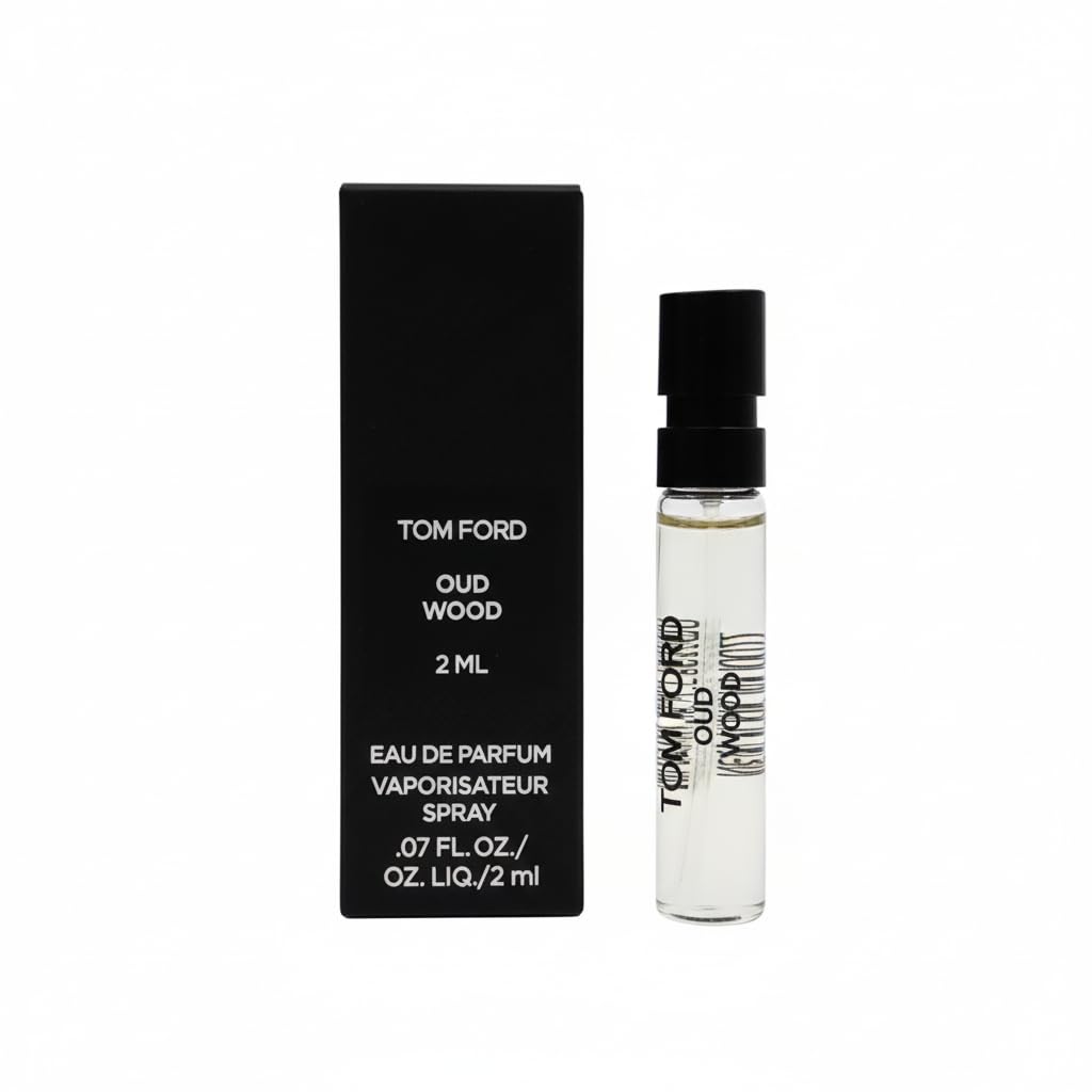 Tom Ford 1 Oud Wood Eau De Parfum EDP Spray Sample Vials .06oz/ 2ml each