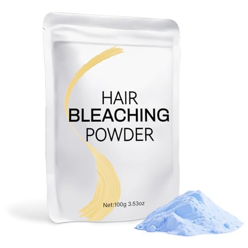 Hair Bleach Powder 100g/3.53oz, Professional Lightening Bleach for Hair, Strong & Gentle Bleach Powder for Hair, Lift Up to 8 Levels, Perfect for DIY Beauty and Personal Care JUANCHI Default Title