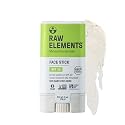 Raw Elements Face All-Natural Mineral Sunscreen Stick, Non-Nano Zinc Oxide, 95% Organic, Water-Resistant 80 Min, Reef Safe, All Ages Safe, SPF 30+