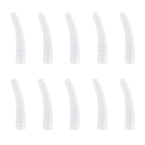 100 Pcs Clear Tweezer Point Protectors Cap Tweezer Tip Protective Covers Stopper