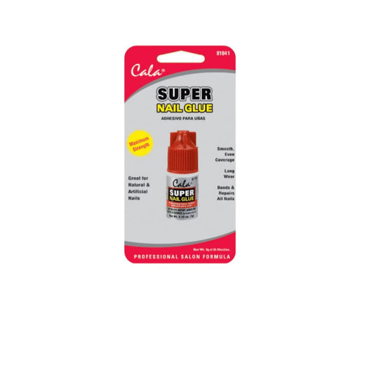 CALA Super Nail Glue, Professional Salon Quality Nail Adhesive for Press-On Nails & Tips, Bonds & Repairs Natural Nails, Maximum Strength Hold, Smooth Beauty & Personal Care Cala