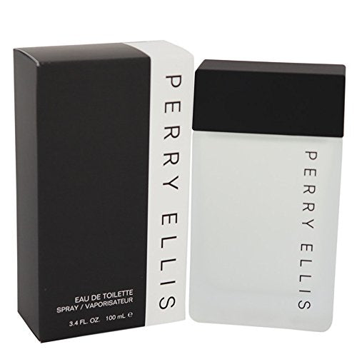 Perry Ellis for Men, 3.4 fl oz Eau de Toilette, fresh, clean, aromatic, woody, citrus, lavender, vanilla, verbena, juniper berries, geranium