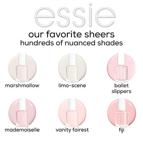 Essie Nail Polish, Mademoiselle, Classic Sheer Nail Polish 0.46 oz (Pack of 2) Beauty & Personal Care essie