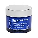 Andalou Naturals Deep Hydration Face Moisturizer Multi-Correcting Cream - Daily Skincare With Hyaluronic Acid, Vegan Collagen, & Fruit Stem Cells