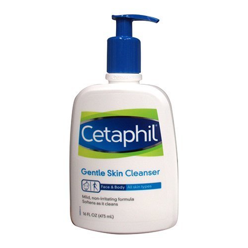 Cetaphil Gentle Cleanser, 16 Fl Oz (Pack of 2)