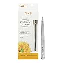 GiGi Slanted Tweezer for Ingrown Hair and Stubble Removal