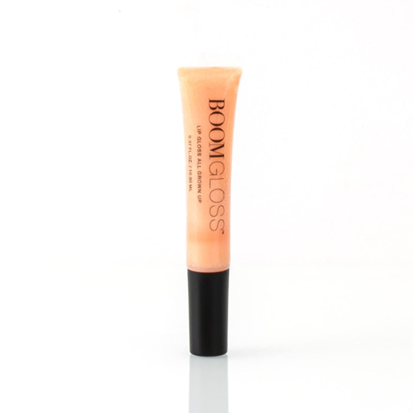 Boom Gloss ™ Non-Sticky, Hydrating Lipgloss for Radiant Shine, Moisturizing Lip Gloss with Olive Squalene, Rosehip Oil, Kukui Seed Oil, Sheer, Natural