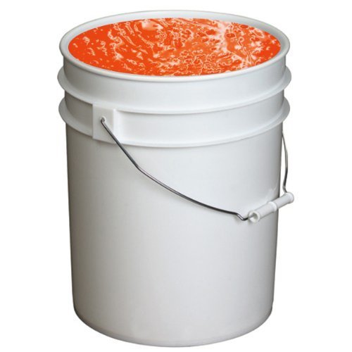 Handy Art UV Neon Event Paint, Orange, 5 Gallon Bucket, Blacklight Glow Paint for Parties, Raves, Festivals, Splash Painting, Washable Easy Clean Up
