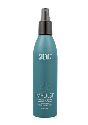 Surface Hair - Impulse Finishing Spray - Fast, Flexible Hold, Protects Thermal Styling - 8 fl oz
