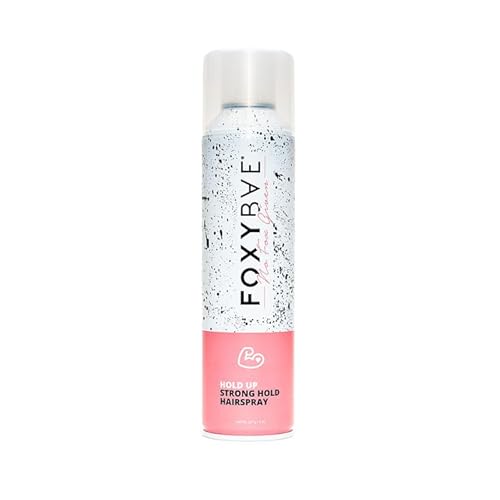 FoxyBae Hair Spray for Women - Volumizing Styling Hairspray - Flexible, Frizz Control, Thickening - Strong Hold - 8 Fl Oz