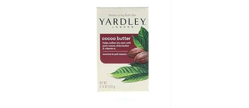 Yardley Moisturizing Bar Cocoa Butter 4 oz (Pack of 10)