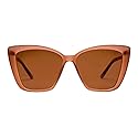 I-SEA Women's Sunglasses - Aloha Fox (DUSTY ROSE/BROWN POLARIZED)
