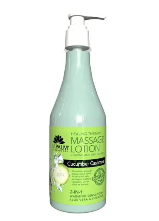 Healing Therapy Masage Lotion- Cucumber Cashmere Beauty & Personal Care La Palm