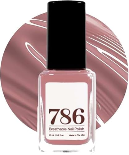 786 Cosmetics Breathable Nail Polish - Vegan, Cruelty-Free, Healthy, Halal, Fast-Drying (Toulouse)