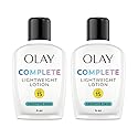 Olay Face Moisturizer, Complete with Sunscreen SPF 15, Daily Facial Lotion for Normal Skin, Lightweight Hydrating Broad Spectrum Sun Protection