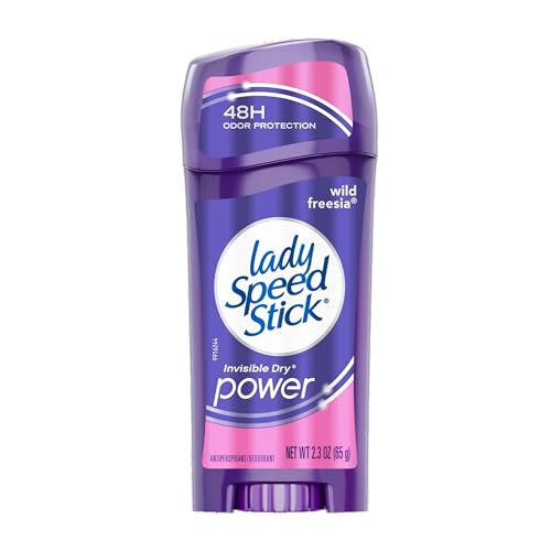 Lady Speed Stick Invisible Dry Power Antiperspirant/Deodorant, Wild Freesia, 2.3 Ounce (Pack of 6) Beauty and Personal Care Lady Speed Stick