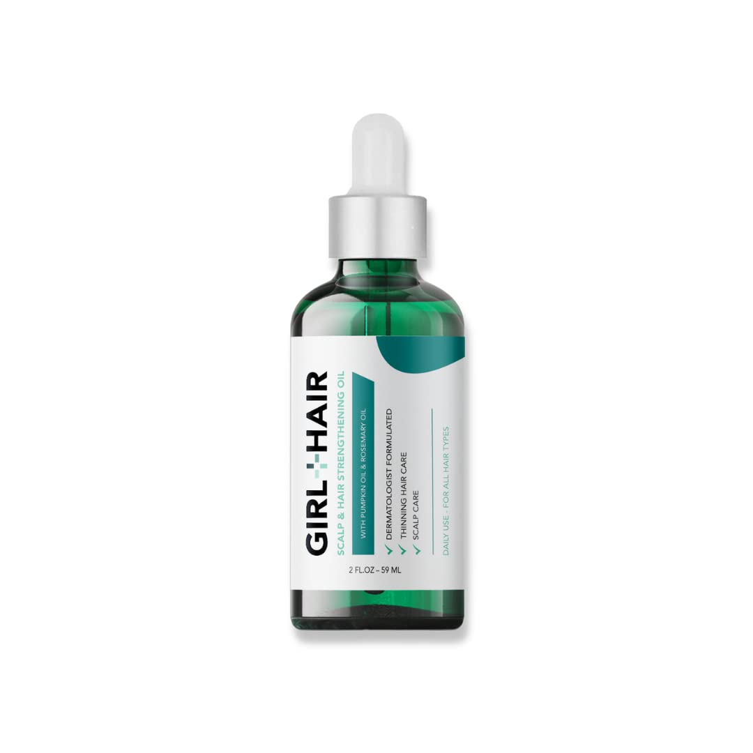G+H Strengthening Oil | Promotes Thicker, Fuller Hair & Healthy Scalp | With Pumpkin & Rosemary for Healthy Hair | For All Hair Types (2 fl oz)