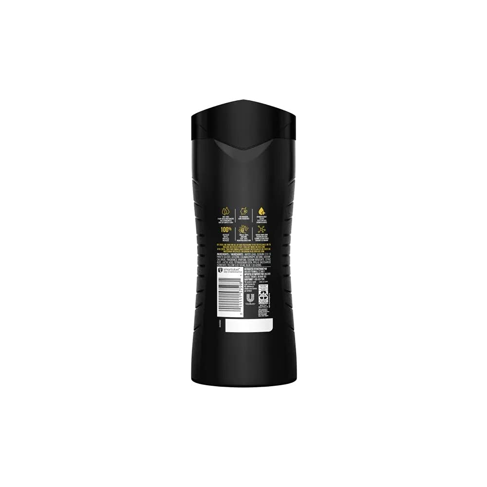 Axe Body Wash, Black 16 oz (Pack of 5)