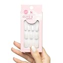 Olive & June Effects Super Stick Mani Press On Nails | Extra Short Round | No Glue Needed | 32 Tab Nails in 16 Sizes | Non-Toxic Tabs | Easy On-Off Beauty & Personal Care Olive & June