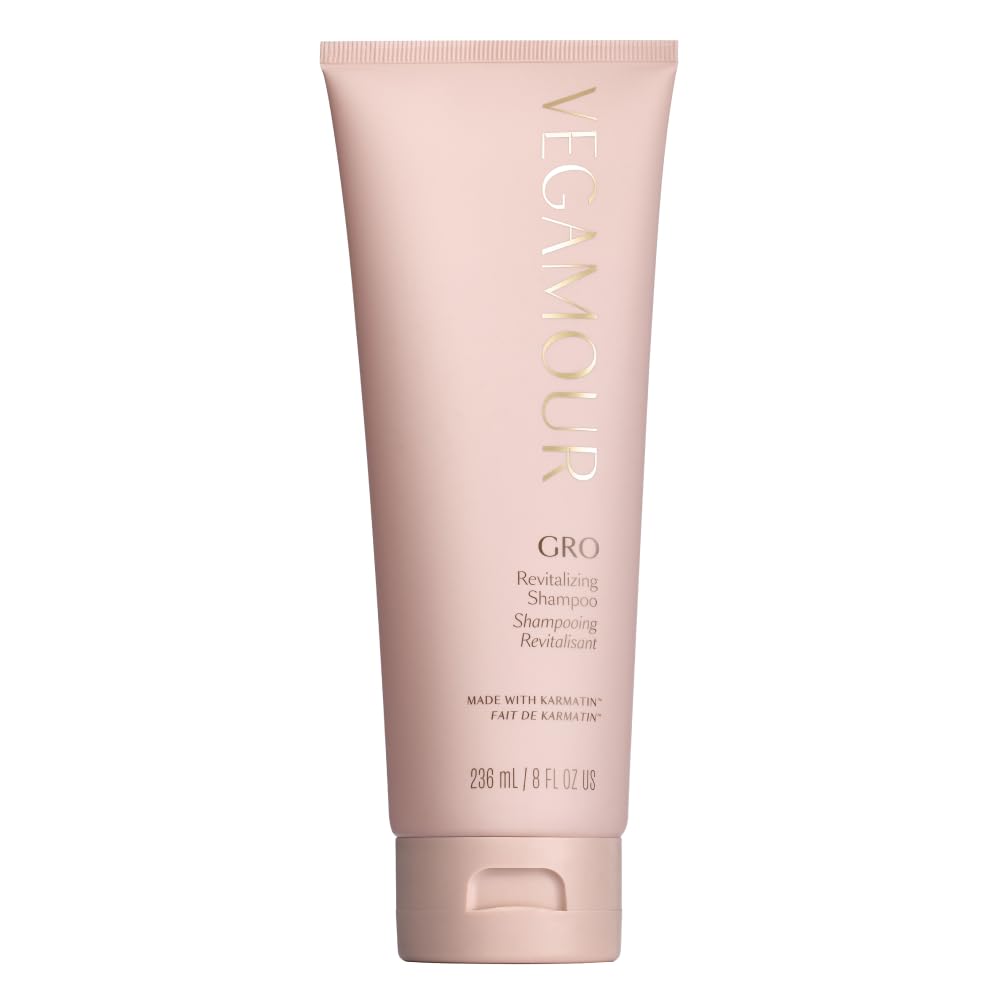 VEGAMOUR GRO Revitalizing Shampoo - Plant-Powered with Karmatin™ Peptide & Caffeine, Gently Cleanses, Builds Strength & Resilience, Vegan Beauty and Personal Care VEGAMOUR Default Title