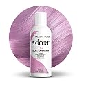 Adore Semi Permanent Hair Color (193 Soft Lavender) | Vegan & Cruelty-Free Pink Hair Dye | No Ammonia, No Peroxide, No Alcohol | 4 Fl Oz