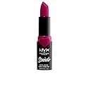 NYX PROFESSIONAL MAKEUP Suede Matte Lipstick, Vegan Formula - Sweet Tooth (Fuschia)
