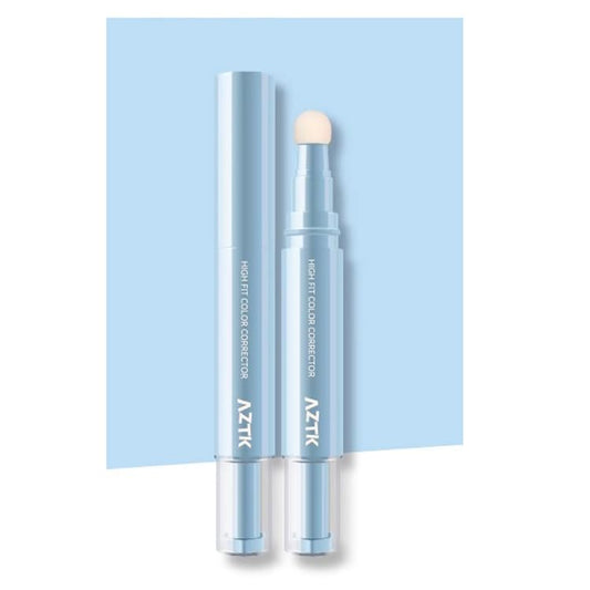 1PC AZTK Concealer Color Corretor Liquid Concealer With Sponge Head, Stay Long Lasting Moisturizing Liquid AZTK Makeup Facial Highlighter, Create