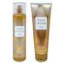 Bath and Body Works Touch of Gold Mist and Body Cream Set - Full Size Beauty & Personal Care Bath & Body Works