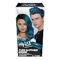 Splat Pure Sapphire Semi Permanent Hair Dye Kit with Bleach, 1 Application, Includes Blue Hair Dye, Oxide & Bleach Powder, Vegan & Cruelty Free Hair