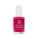 Honeybee Gardens Water-Based Nail Enamel: Eco-Friendly, Odorless & Vibrant - Raspberry Sorbet (Rich Bright Raspberry), 0.5 fl oz