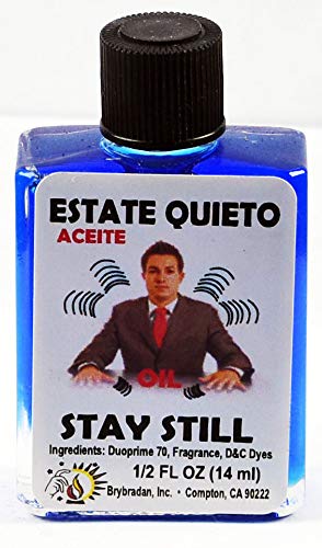 1 PIECE BRYBRADAN STAY STILL OIL/ESTATE QUIETO ACEITE 1/2 FL OZ 14.7ML