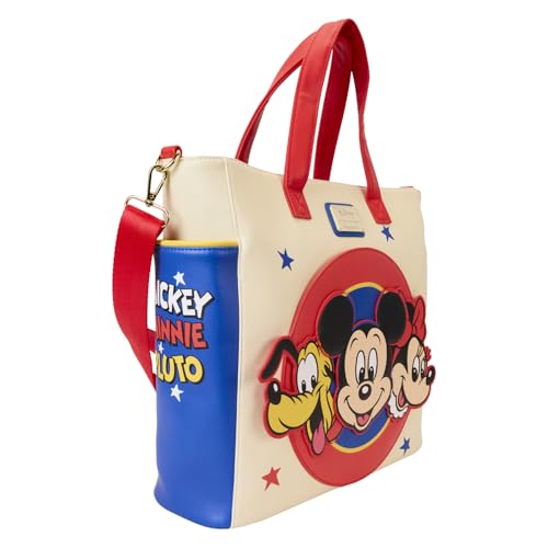 Loungefly Disney Mickey and Friends Convertible Backpack & Tote Bag