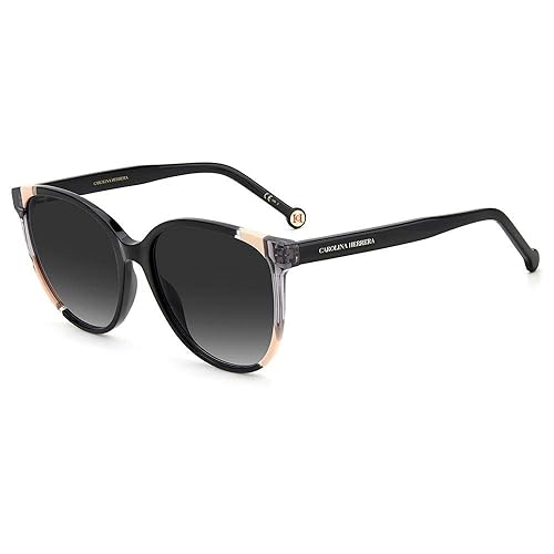 Carolina Herrera CH 0063/S BLACK NUDE/DARK GREY SHADED 58/17/145 women Sunglasses