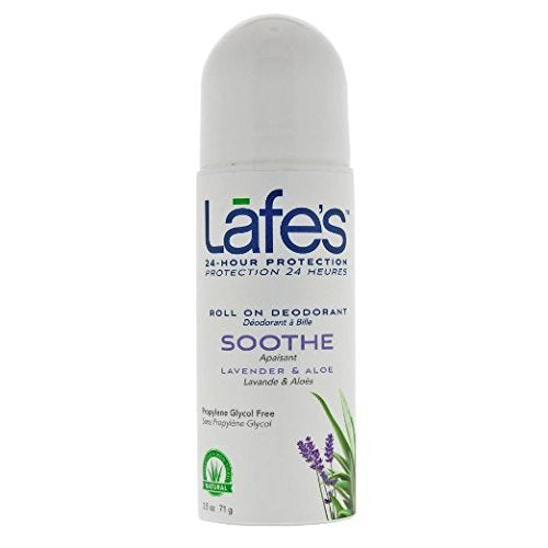 LAFE'S NATURAL BODY CARE DEOD,Hemp ROLL-ON,LAVENDR, 3 FZ Beauty and Personal Care Lafe's