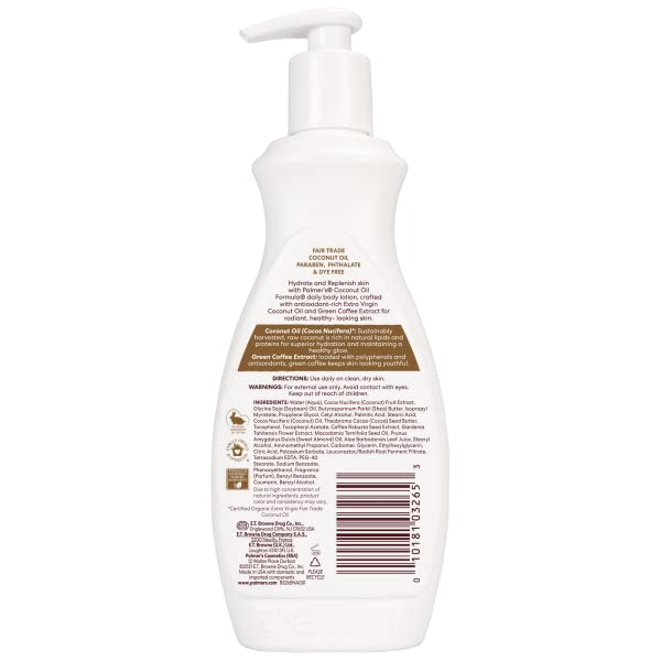 Palmer's Coconut Hydrate Body Lotion, 13.5 Fl Oz. (Pack of 2)