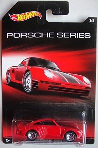 Hot Wheels RED Porsche 959 2016 Porsche Series Limited Edition 1:64 Scale Collectible Die Cast Metal Toy Car Model