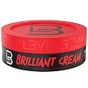 Level 3 Brilliant Cream - Improves Hair Texture and Shine - Delivers a Natural Hair Style Look L3 - Hydrates your Hair - Level Three Hair Cream