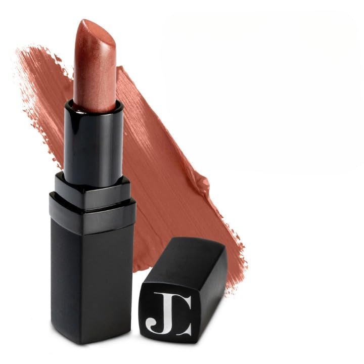 Juwel Cosmetics Frosted Finish Lipstick, Long Wear Moisture-Rich Shades with Natural Minerals, Matte Lipstick Contains Shea Butter, Grapeseed &