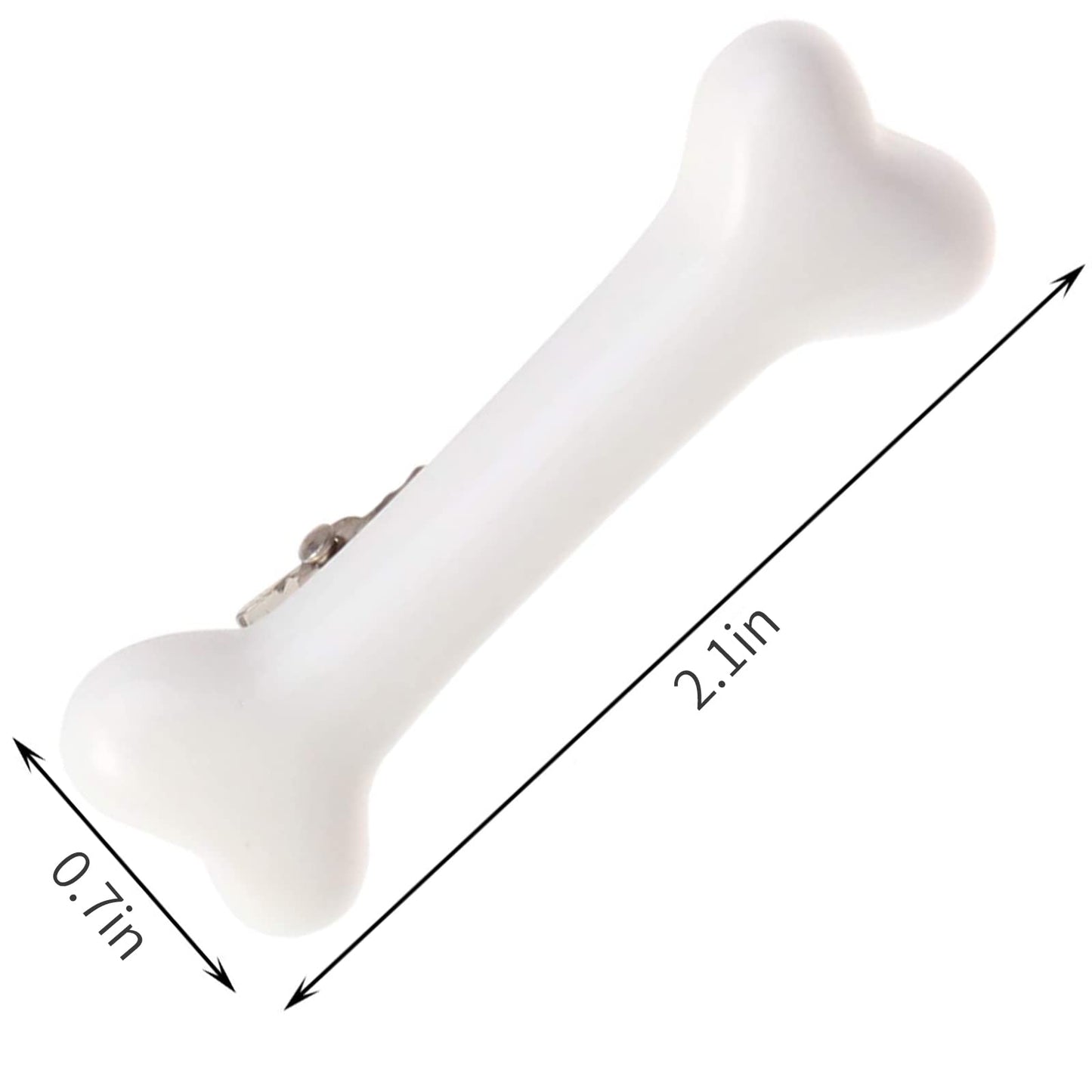 10PCS Dog Bone Hair Clips Decorative Side Band Clips Hairpins Alligator Barrettes Cosplay Costume Hair Accessories for Christmas Halloween 5Pairs