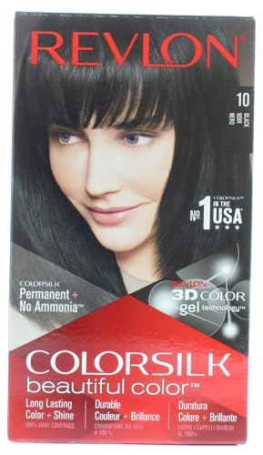 Revlon Colorsilk Beautiful Colour Hair Colourant 10 Black by Revlon