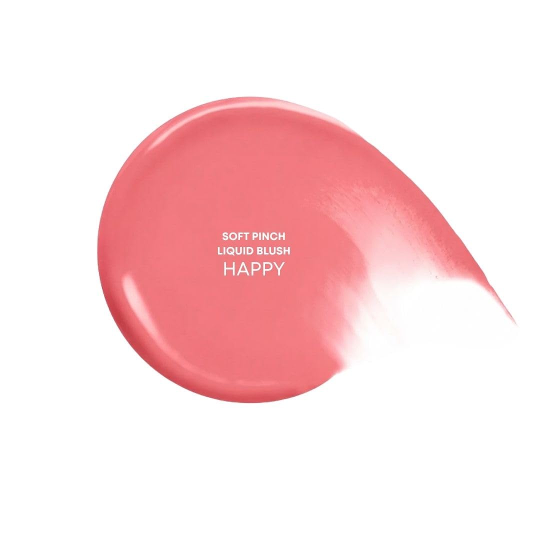 Rare Beauty Selena's Faves Mini Fragrance & Blush Set - EAU De Parfum Rollerball (.16 Fl Oz) and Liquid Blush in Happy (.25 Oz)
