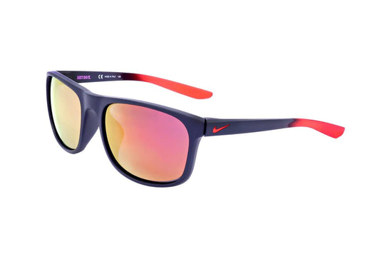 Nike CW4650-015 Endure M Sunglasses Matte Gridiron Frame Color, Grey with Pink Mirror Lens Tint