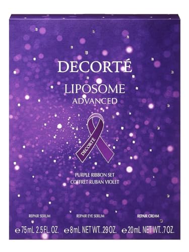 DECORTÉ, Purple Ribbon Liposome Advanced Repair 3-Piece Skincare Set