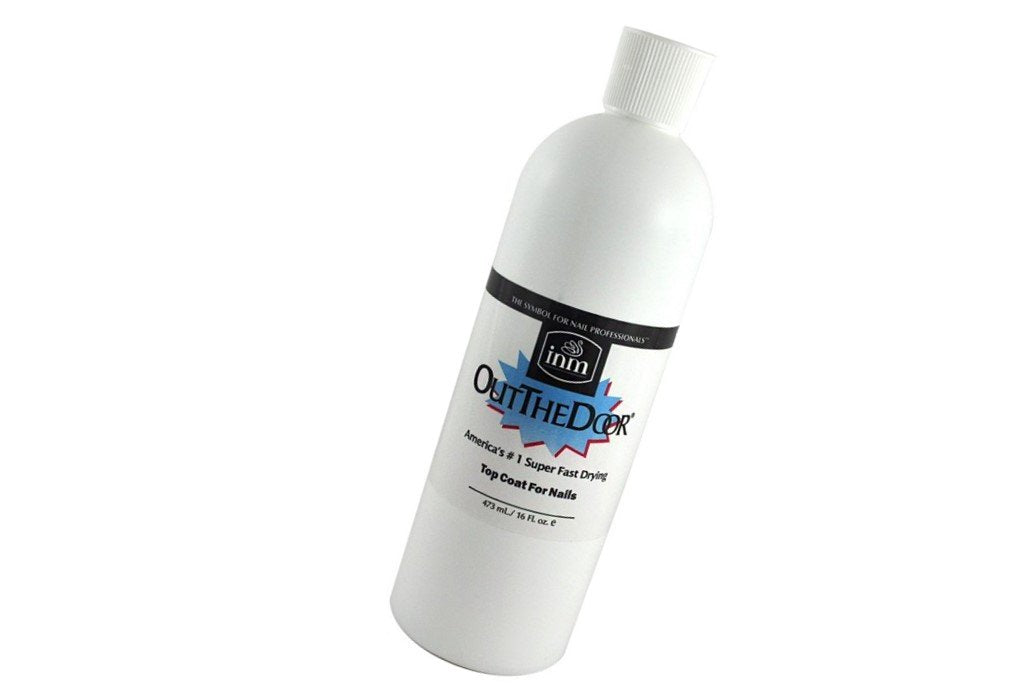 New Out The Door Number 1 Super Fast Drying Nail Top Coat For Nail | size 16oz/473mL Beauty & Personal Care INM
