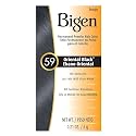 Bigen Permanent Powder Hair Color 59 Oriental Black 1 ea (Pack of 2)
