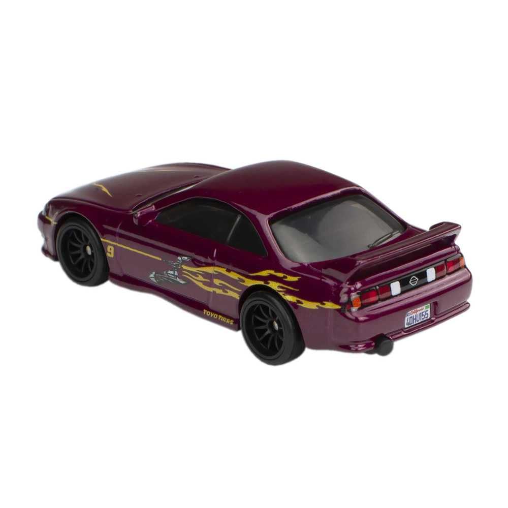 HOT WHEELS Retro Entertainment Collection,Nissan S14, TV, & Video Games, Iconic Replicas for Play or Display, Gift for Collectors
