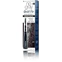 No Gray Quick Fix, Dark Brown, Instantly Hide Gray Roots, Easy to Use 3 Comb Applicator, Compact & Travel Friendly