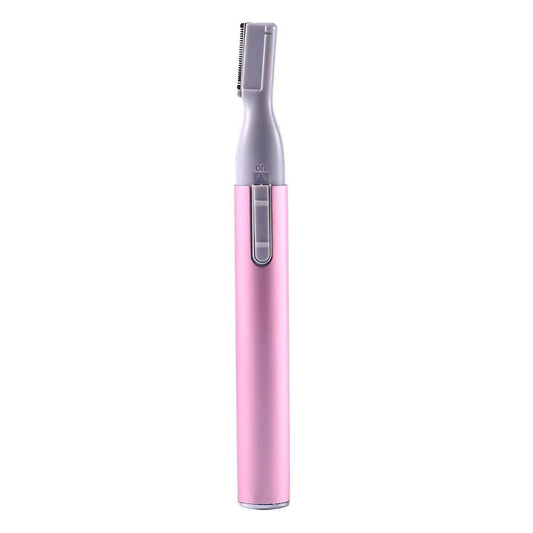 Electric Eyebrow Shaver, Gentle Precision Facial Hair Removal Portable Women Trimmer Travel Friendly Multi Purpose Grooming Tool Includes Cleaning Beauty and Personal Care Yosoo